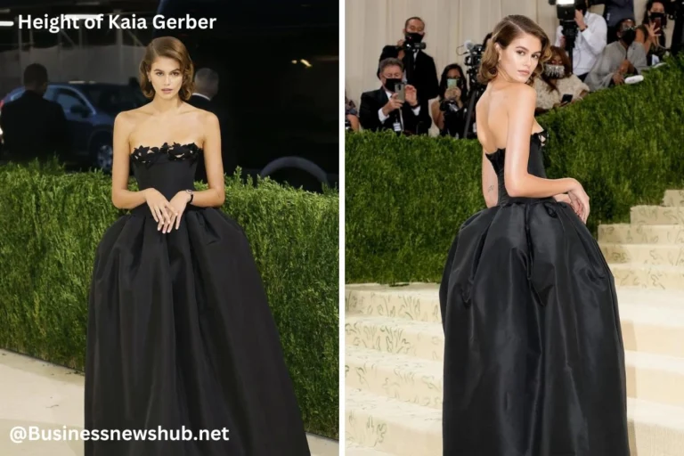 height of kaia gerber